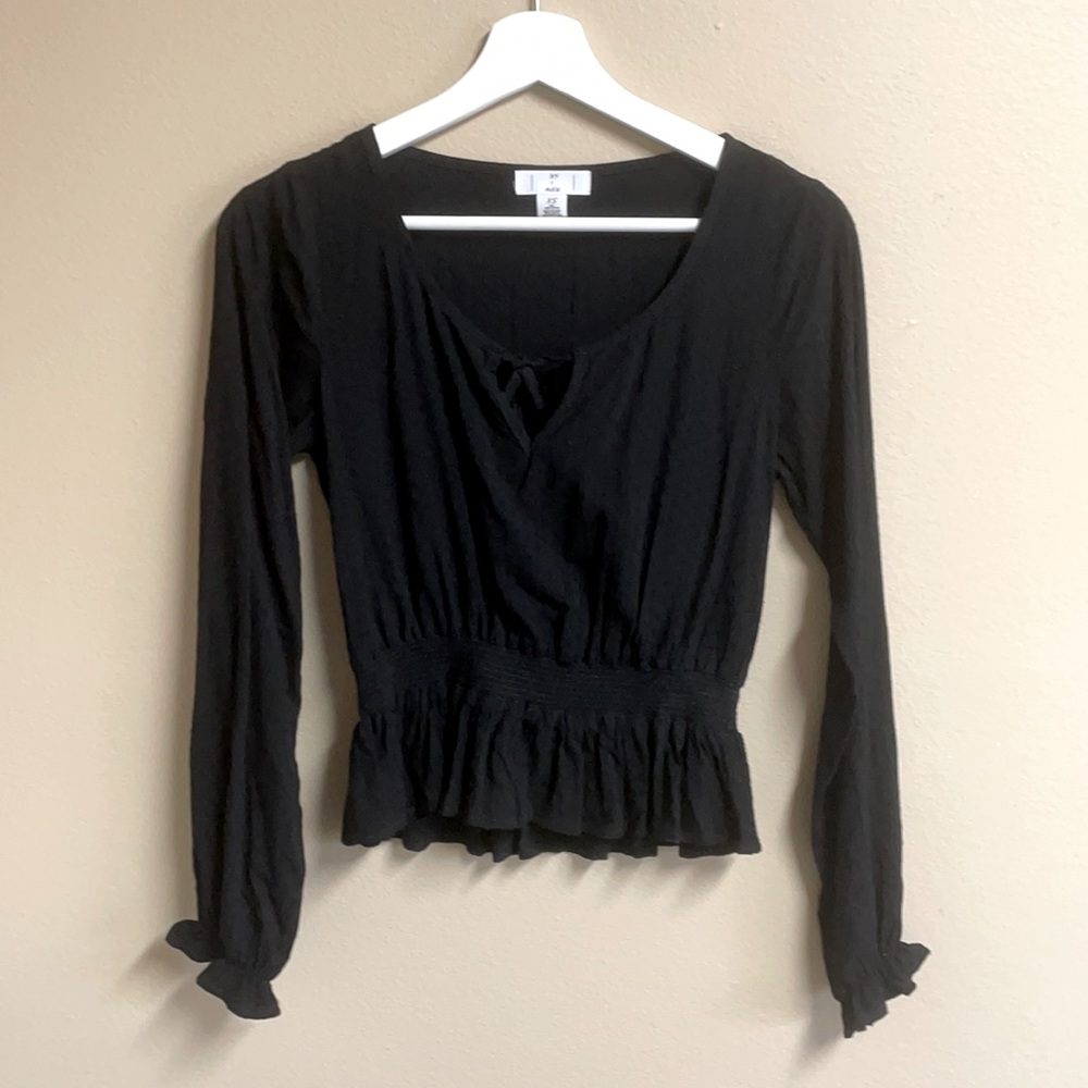Black long sleeve NWOT